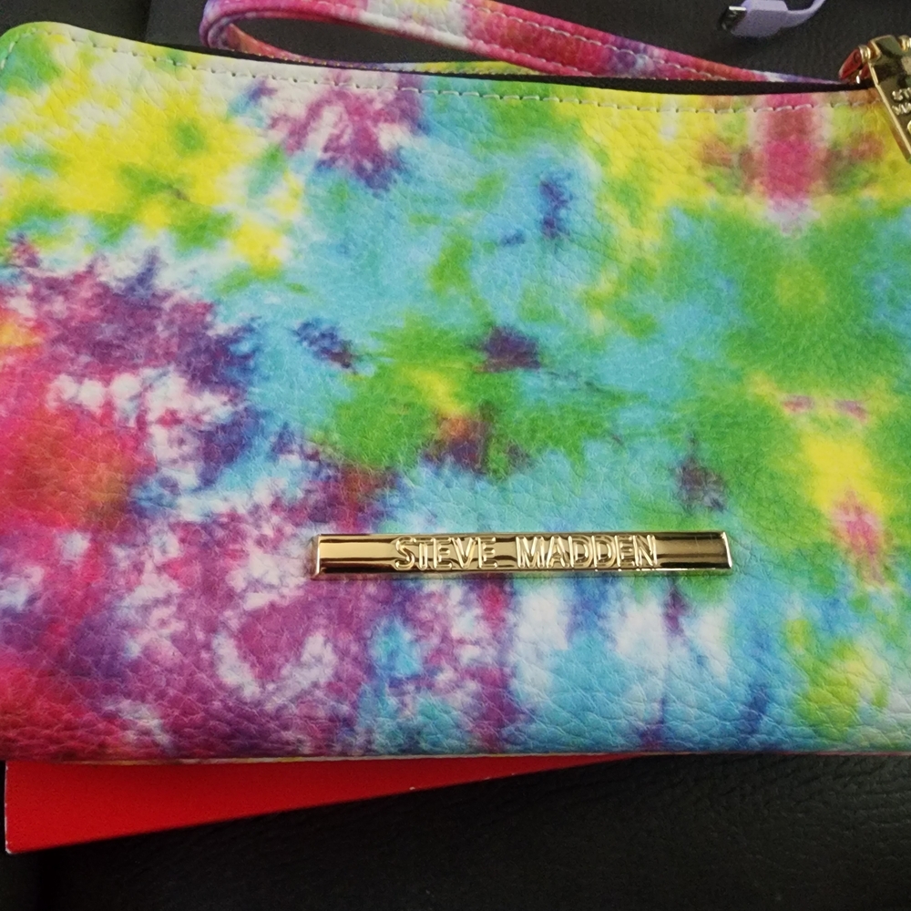Steve Madden Multicolor Tie-Dye Women's Wristlet Bag